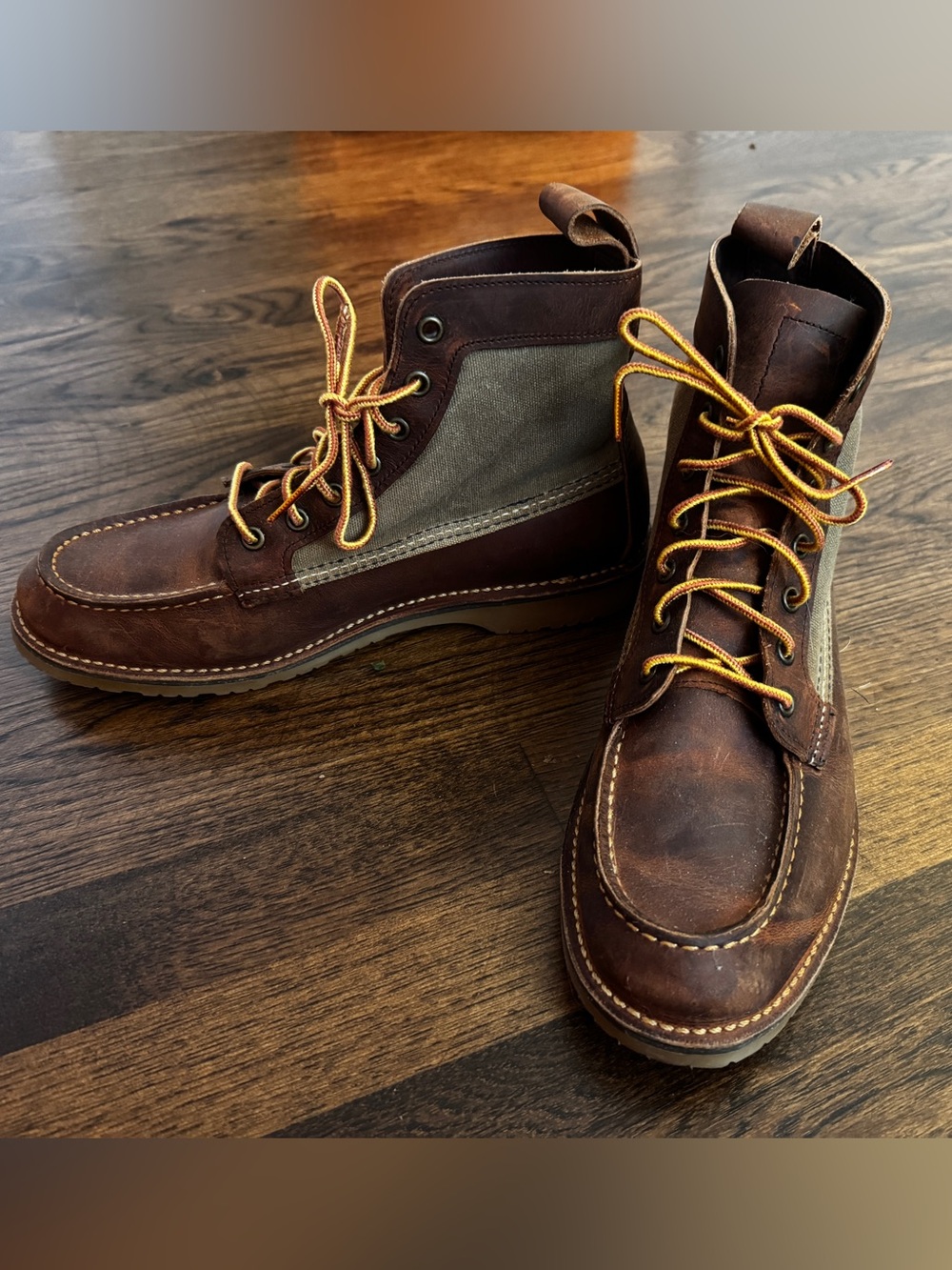 Red Wing Shoes Brown Leather 3335 Wacouta